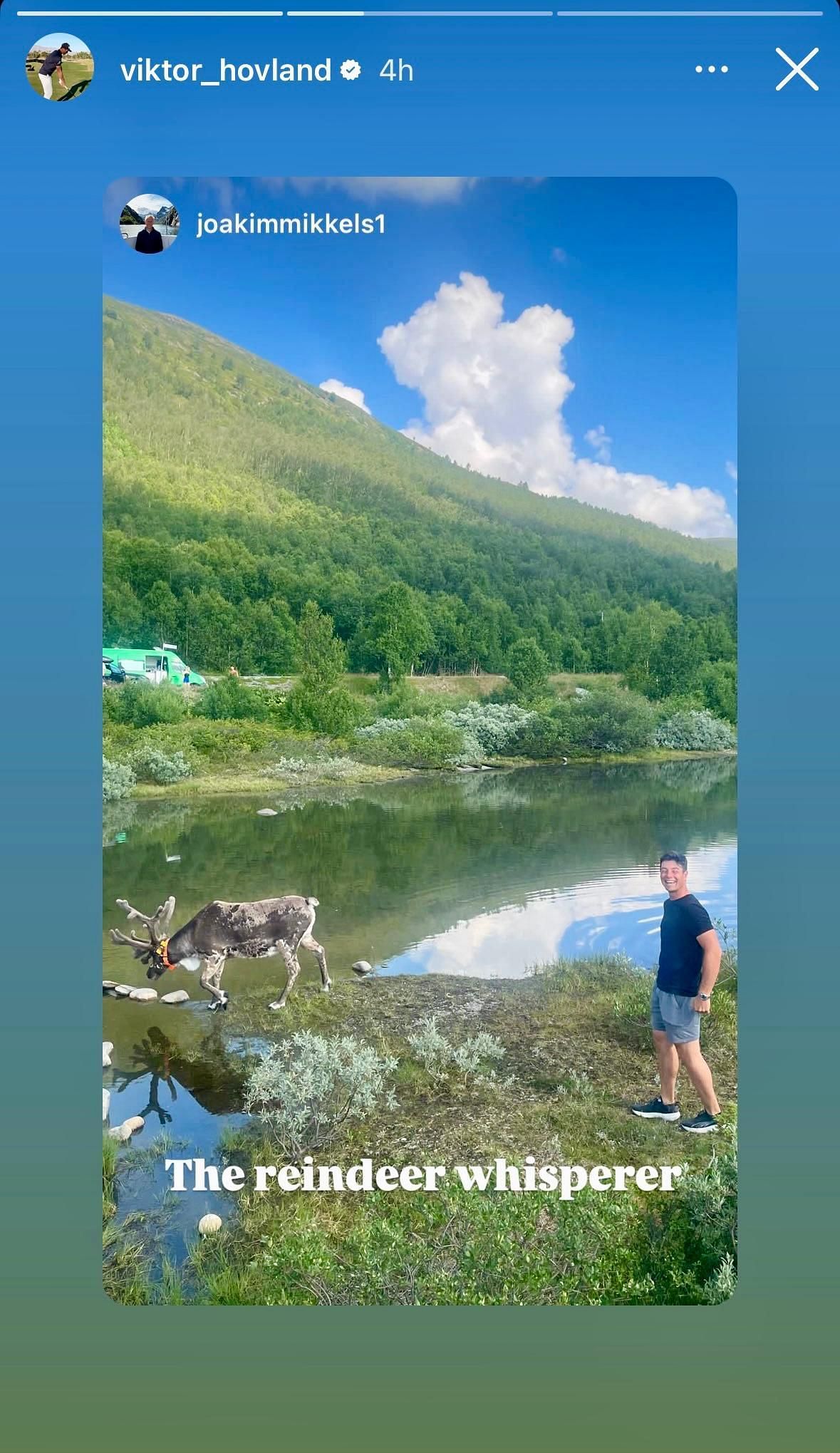 Image via Instagram—@viktor_hovland